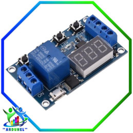 MODULO RELE TEMPORIZADOR AJUSTABLE 0.1SEG A 999MIN