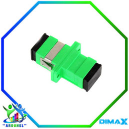 ADAPTADOR DE FIBRA OPTICA SC/APC VERDE
