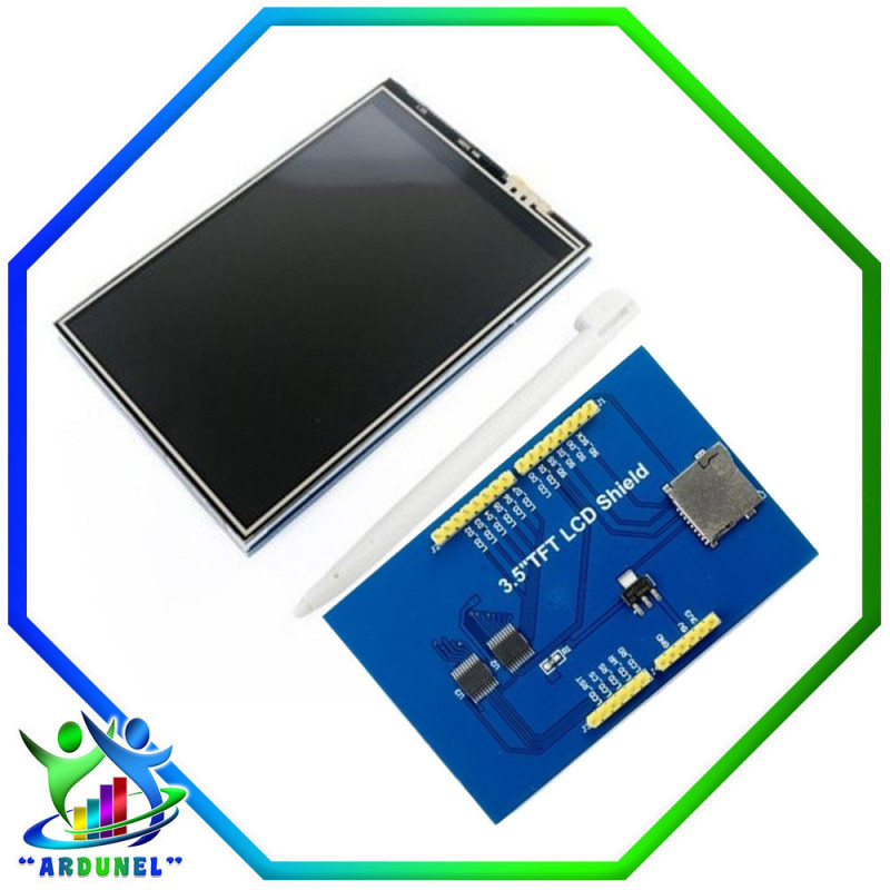 SHIELD LCD TFT 3.5 PULGADAS  ILI9486  TÁCTIL SHIELD LCD TFT 3.5 PULGADAS  ILI9486  TÁCTIL