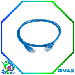 PATCH CORD CAT6 0,5 METROS COLOR AZUL