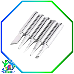 KIT PUNTAS DE PLATA DE CAUTIN  900M-T 5 PIEZAS (B. I. 2,4D. 3C. K)