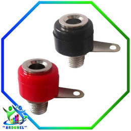 CONECTOR BANANA HEMBRA CORTO 4MM
