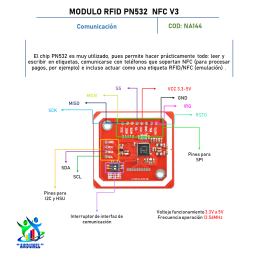 MÓDULO RFID PN532 NFC V3 MÓDULO RFID PN532 NFC V3