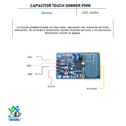 CAPACITOR TOUCH DIMMER PWM CAPACITOR TOUCH DIMMER PWM