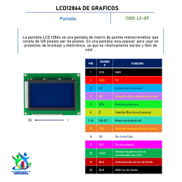 LCD12864 DE GRÁFICOS LCD12864 DE GRÁFICOS