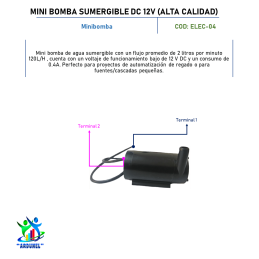 MINI BOMBA SUMERGIBLE DC 12V MINI BOMBA ALTA CALIDAD MINI BOMBA SUMERGIBLE DC 12V MINI BOMBA ALTA CALIDAD