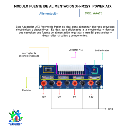 MODULO FUENTE DE ALIMENTACION XH-M229 POWER ATX MODULO FUENTE DE ALIMENTACION XH-M229 POWER ATX