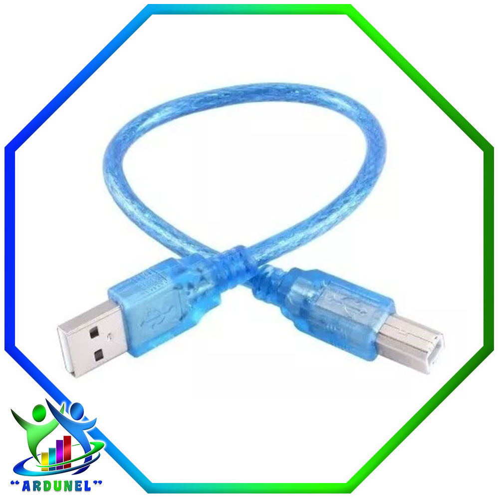 CABLE USB 2.0 A-B  30CM (PARA ARDUINO) CABLE USB 2.0 A-B  30CM (PARA ARDUINO)