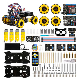 Kit Robot BXF ESP32 4WD seguidor de línea, evasor de obstáculos, control a distancia Kit Robot BXF ESP32 4WD seguidor de línea, evasor de obstáculos, control a distancia