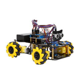 Kit Robot BXF ESP32 4WD seguidor de línea, evasor de obstáculos, control a distancia Kit Robot BXF ESP32 4WD seguidor de línea, evasor de obstáculos, control a distancia