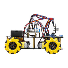 Kit Robot BXF ESP32 4WD seguidor de línea, evasor de obstáculos, control a distancia Kit Robot BXF ESP32 4WD seguidor de línea, evasor de obstáculos, control a distancia