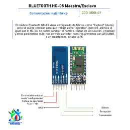 MODULO BLUETOOTH HC-05 M/E MODULO BLUETOOTH HC-05 M/E