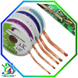 MALLA CINTA DESOLDADOR  3.5MM 1.5M MALLA CINTA DESOLDADOR  3.5MM 1.5M