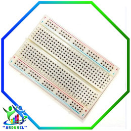 PROTOBOARD SOLDERLESS DE 400 PTS. (ALTA CALIDAD) PROTOBOARD SOLDERLESS DE 400 PTS. (ALTA CALIDAD)
