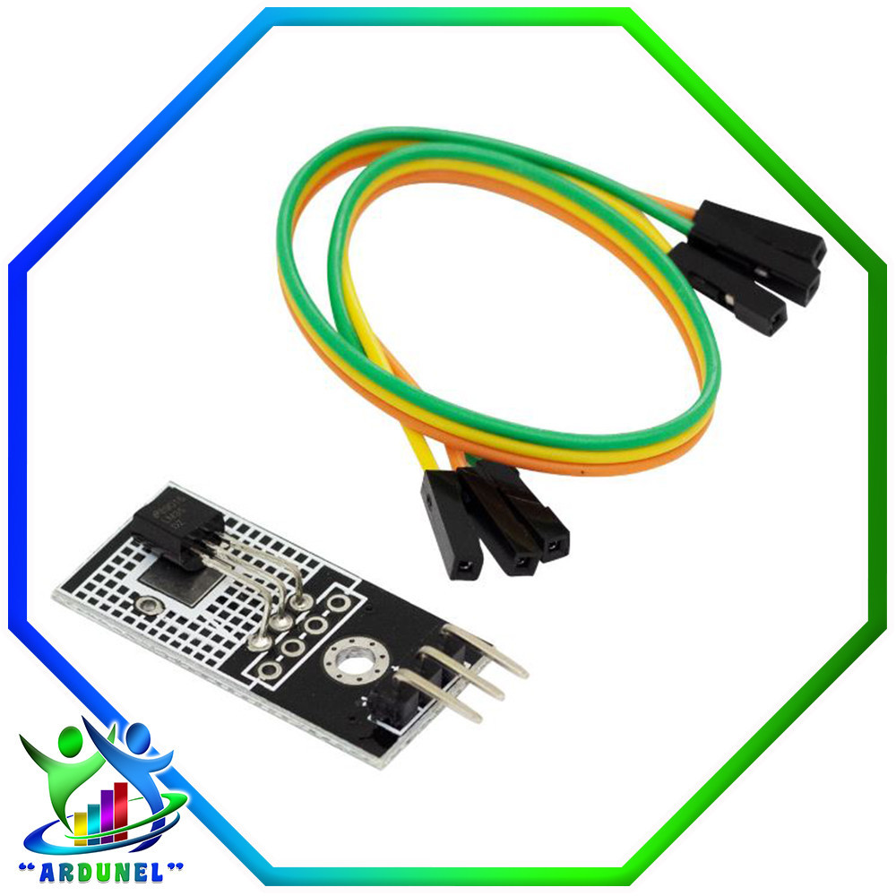 MODULO LM35 DZ TEMPERATURA  ANALÓGICA  CON CABLE (ORIGINAL) MODULO LM35 DZ TEMPERATURA  ANALÓGICA  CON CABLE (ORIGINAL)