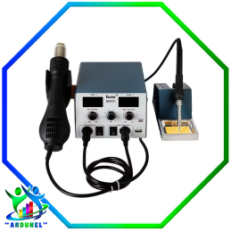 KAISI 862D+ ESTACION DE SOLDADURA DE AIRE CALIENTE 2 EN 1