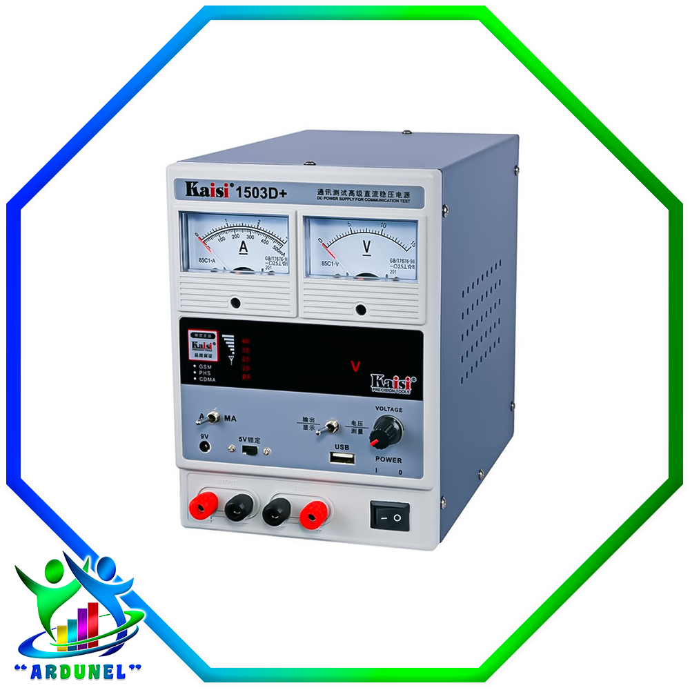KAISI 1503D+ FUENTE DE ALIMENTACION 15V 3A