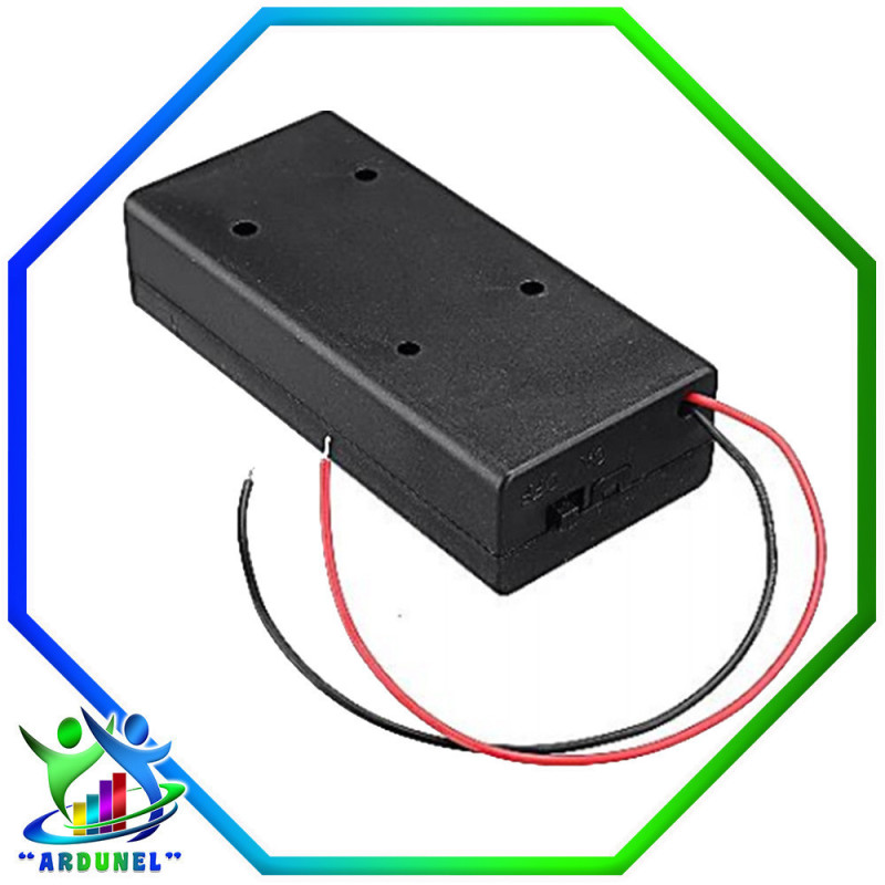 PORTA PILA  18650  X2 CON TAPA Y SWITCH (ALTA CALIDAD) PORTA PILA  18650  X2 CON TAPA Y SWITCH (ALTA CALIDAD)
