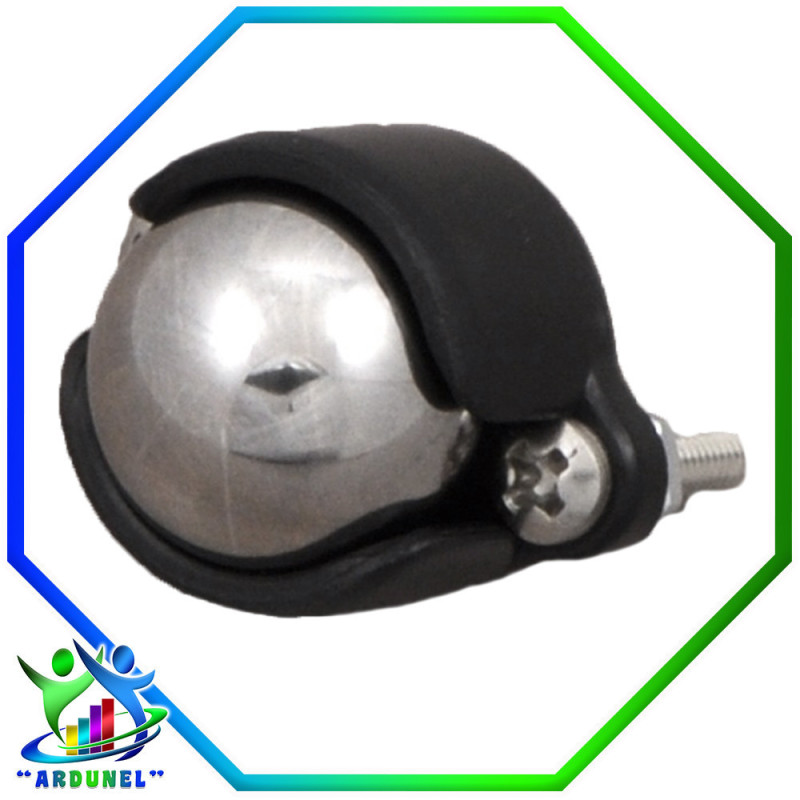 RUEDA LOCA 3/8 CON BOLA METALICA (POLOLU) RUEDA LOCA 3/8 CON BOLA METALICA (POLOLU)